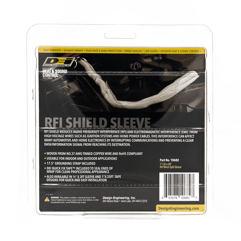 DEI RFI Shield Split Sleeve - 1in x 3ft 10682 10682 Photo - in package