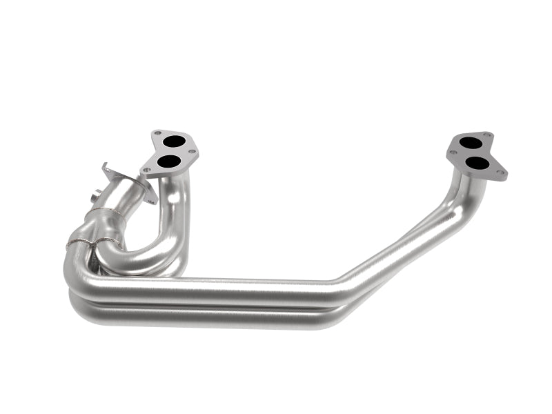 aFe Power Twisted Steel Long Tube Header 02-19 Subaru Impreza WRX/STI/Legacy 48-36803 48-36803 Photo - Primary