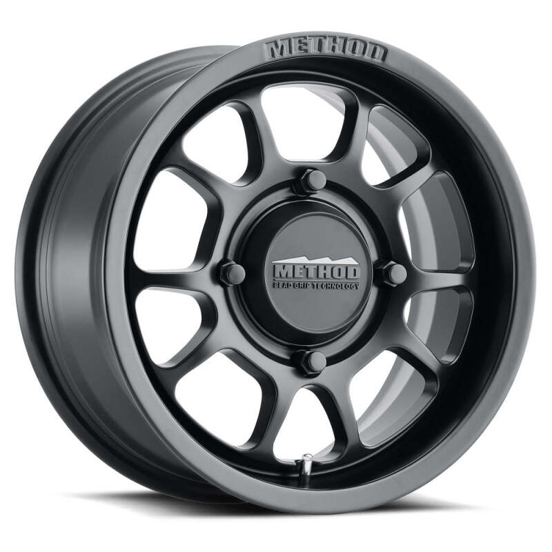 Method Wheels Method MR409 Bead Grip 15x10 / 5+5/0mm Offset / 6 x 139.7 / 78.3mm CB Matte Black Wheel MR40951060555 MR40951060555 Photo - Primary