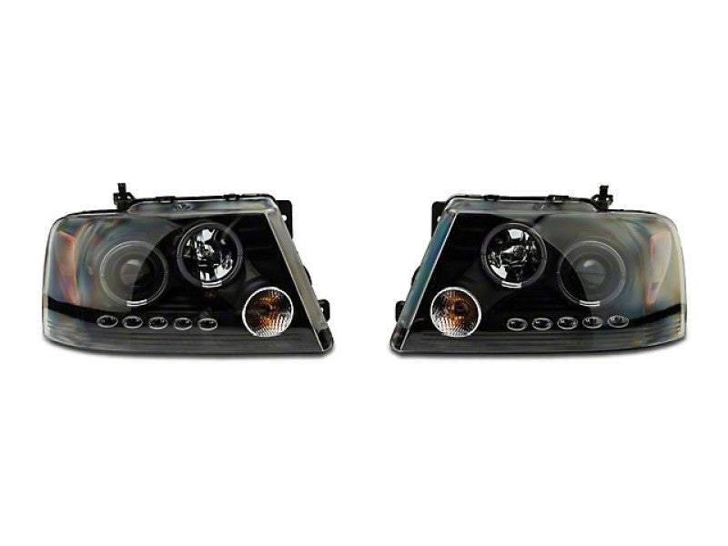 Raxiom 04-08 Ford F-150 Dual LED Halo Projector Headlights- Black Housing (Clear Lens) T542827 T542827 User 1
