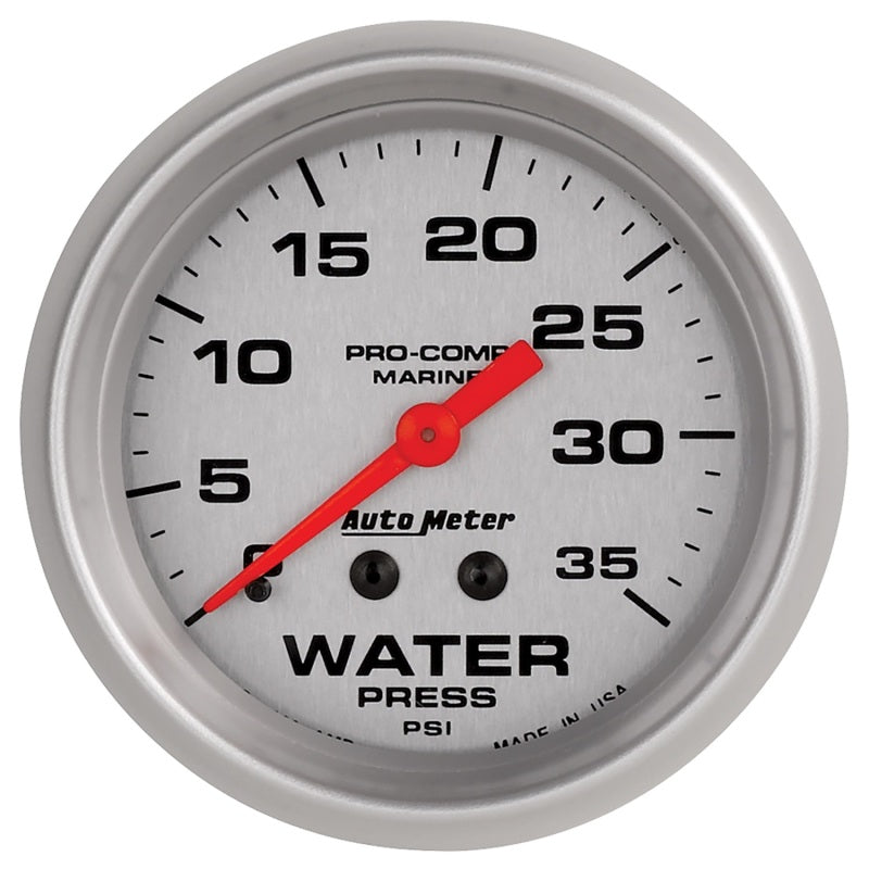 AutoMeter Ultra-Lite 2 5/8in Mechanical 35 PSI Water Pressure Gauge 200773-33 200773-33 Photo - Primary