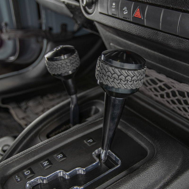 DV8 Offroad 2011-2018 Jeep JK Shift Knob Automatic Black D-JP-181113-BK D-JP-181113-BK Photo - Mounted