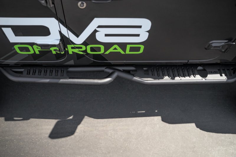DV8 Offroad 18-23 Jeep Wrangler JL 4 Door Body/Pinch Weld Mounted Step SRJL-08 SRJL-08 Photo - Unmounted