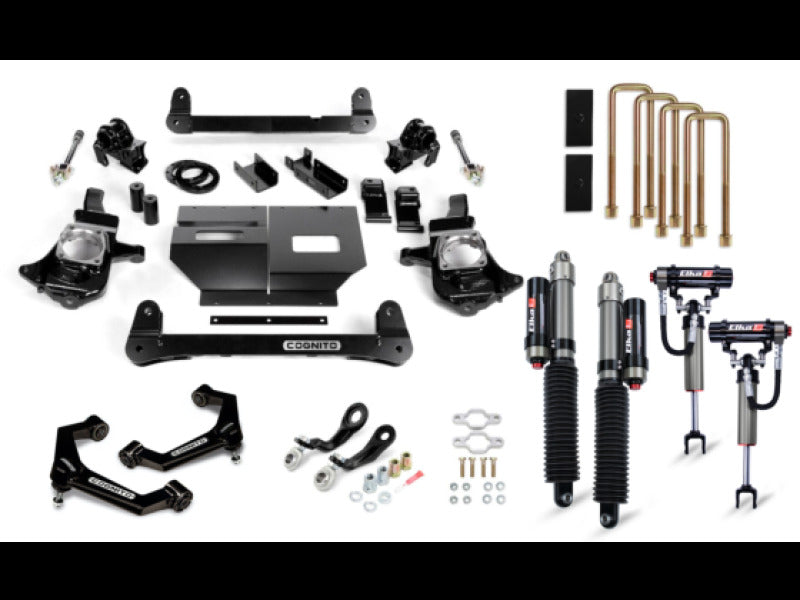 Cognito 11-19 Chevy/GMC Silv/Sierra 2500/3500 HD 2WD/4WD 4in Elite Lift Kit w/ Elka 2.5 RR Shocks 210-P1153 210-P1153 Photo - Primary