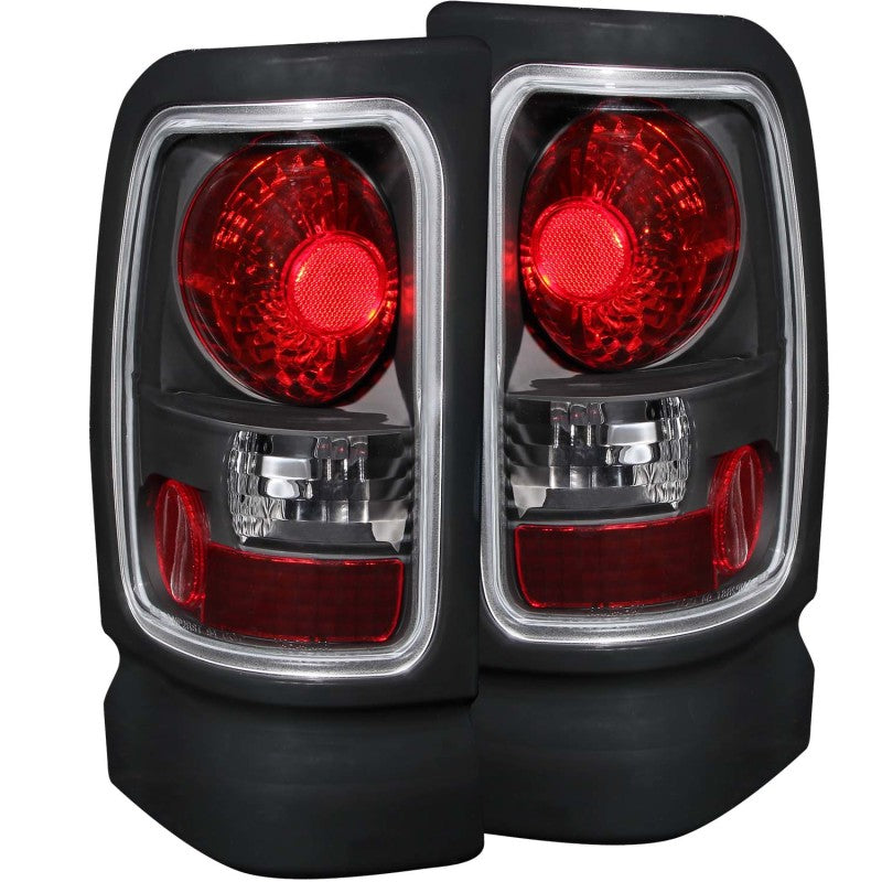 Anzo 1994-2001 Dodge Ram Taillights Black 211048 Photo - Primary