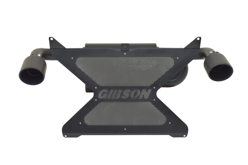 Gibson 17-20 Can-Am Maverick X3 Turbo Base 2.25in Dual Exhaust - Black Ceramic 98034 98034 Photo - Primary