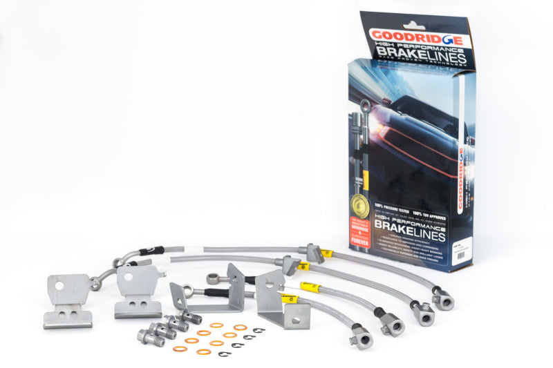 Goodridge Stainless Steel Brake Line SS BR 05-08 Ford Mustang 12364 Photo - Primary