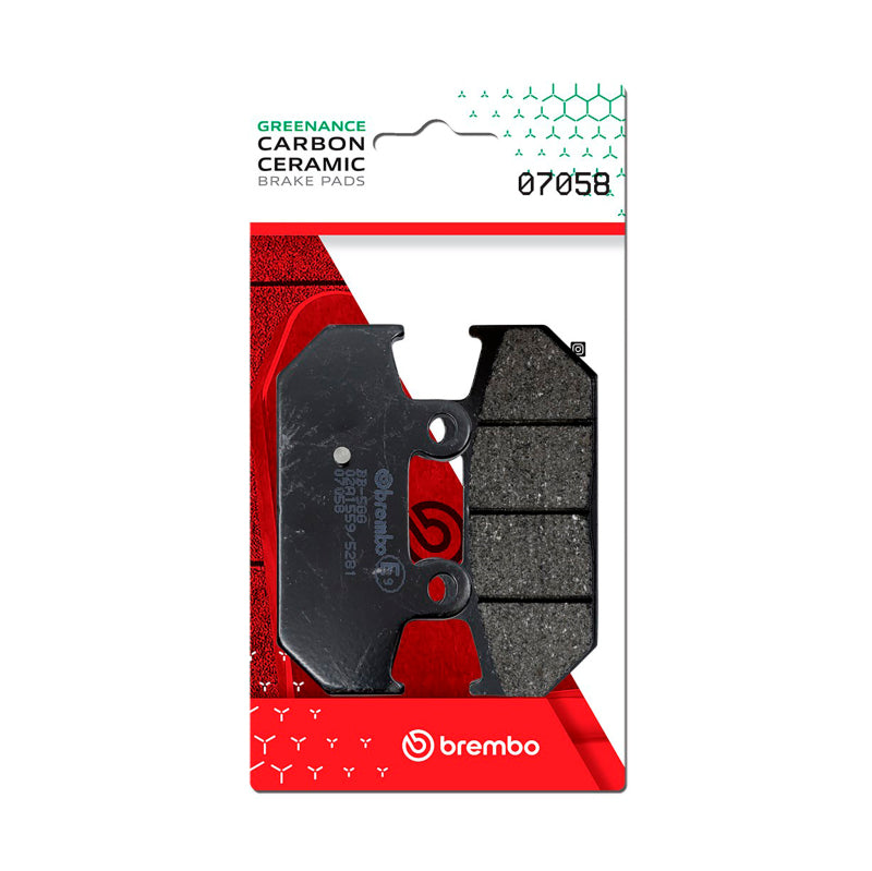 Brembo OE Suzuki An Burgman Carbon Ceramic Brake Pad - Rear 07058 07058 User 1