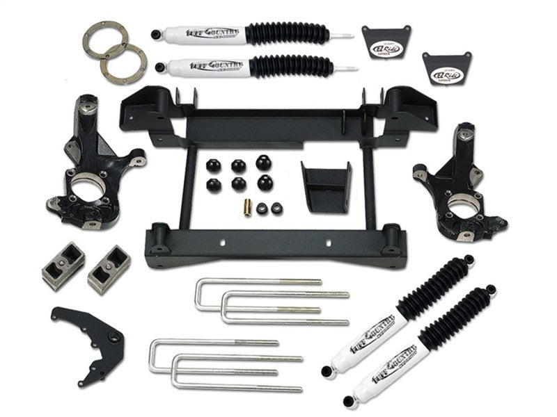 Tuff Country 01-06 Chevy Silverado 1500HD 4x4 4in Lift Kit (w/One Piece Sub Frame No Shocks) 14958 14958 Photo - Primary