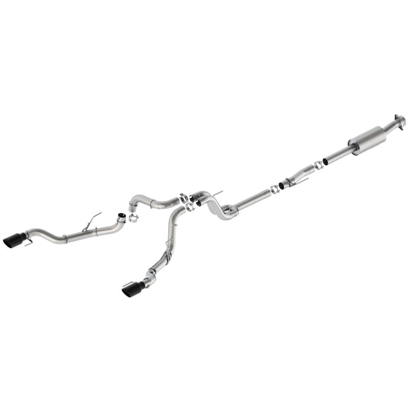Ford Racing 21-24 F-150 Extreme Bumper Exit Exhaust - Black Tips M-5200-FEBRB M-5200-FEBRB Photo - Primary