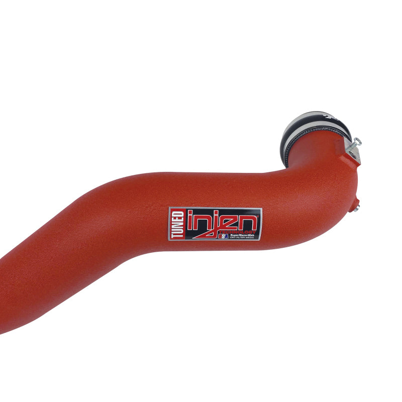 Injen 15-20 Ford F150 3.5L V6 (tt) Aluminum Intercooler Piping Kit - Wrinkle Red SES9015ICPWR SES9015ICPWR Photo - out of package