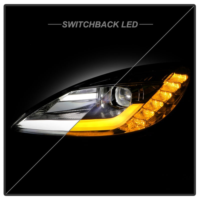 SPYDER Apex Series 05-13 Chevrolet C6 Corvette Hi Powered LED Module Headlights 5087942 5087942 Photo - Unmounted