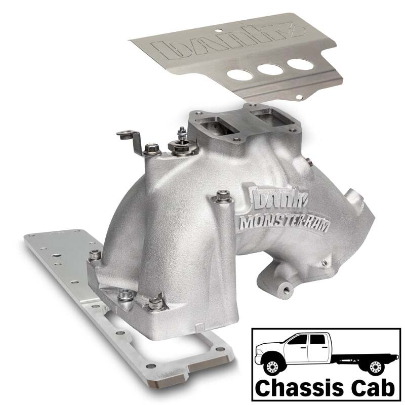 Banks Power 19-24 Ram 3500/4500/5500 6.7L Diesel Monster-Ram Intake System w/Fuel Line - Natural 42805-N 42805-N Photo - Primary