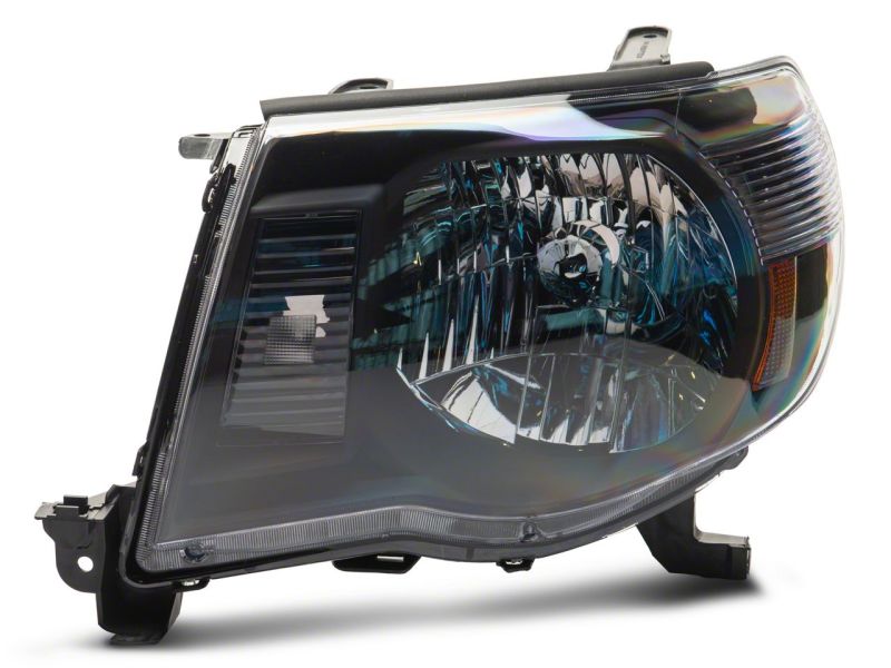 Raxiom 05-11 Toyota Tacoma Axial Series OE Replacement Headlights- Blk Housing (Clear Lens) TT26260 TT26260 Photo - Close Up