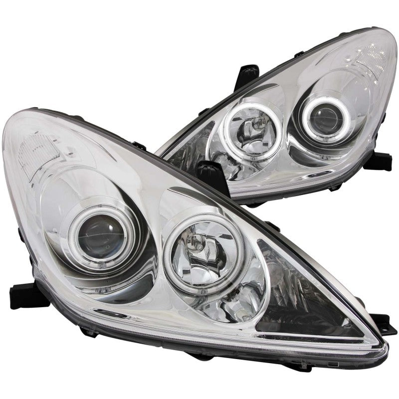 Anzo 2002-2003 Lexus Es300 Projector Headlights w/ Halo Chrome (CCFL) 121173 Photo - Primary
