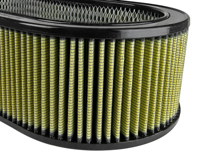 aFe Magnum FLOW PRO GUARD7 Oval Air Filter Trophy Truck Oval Filter 18-87001 Photo - Close Up