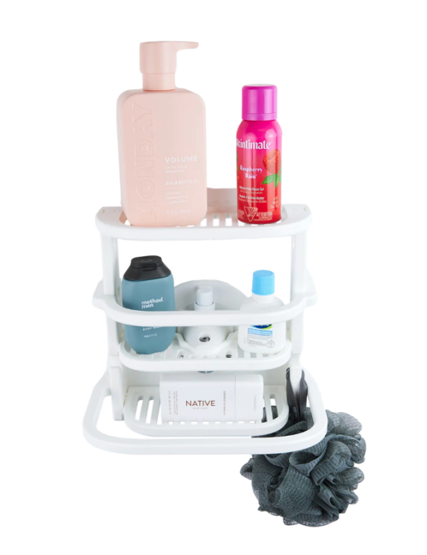 SeaSucker Shower Caddy - White SM8100W SM8100W User 1