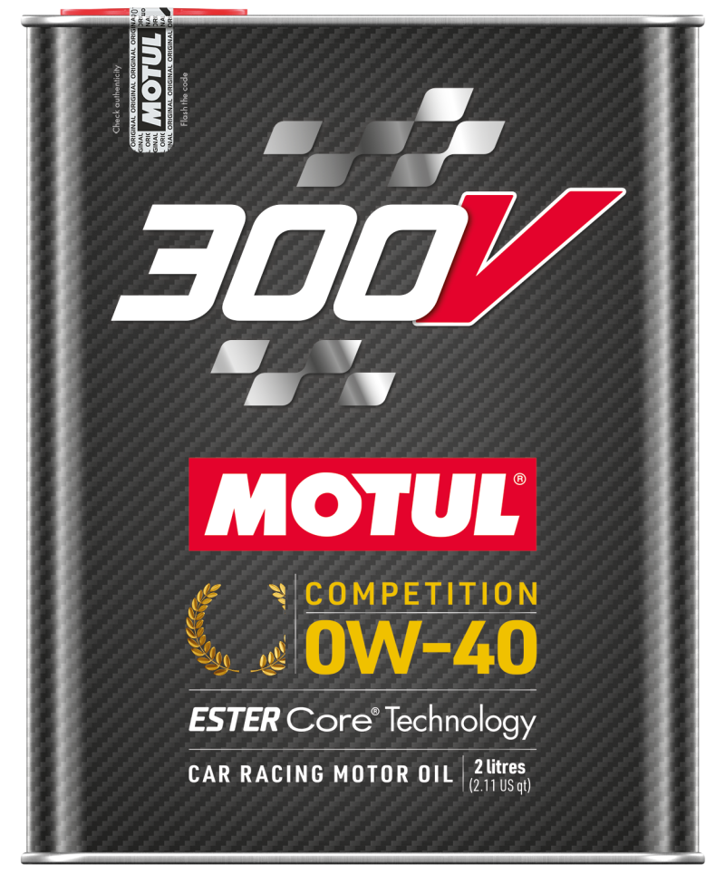 Motul 2L 300V Competition 0W40 110857 110857 Photo - Primary