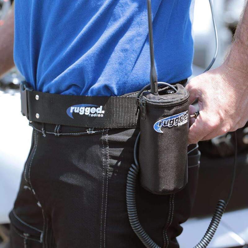 Rugged Radios Comm Belt/Bag Combo for Moto & Circle Track Racing Extra Large - Fits Waists Up to 60 MC-BELT-BAG-XL MC-BELT-BAG-XL Photo - Primary