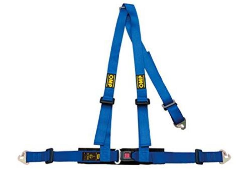 OMP 3 Point Harness - Blue DA0-0504-A01-041 DA0-0504-A01-041 Photo - Primary