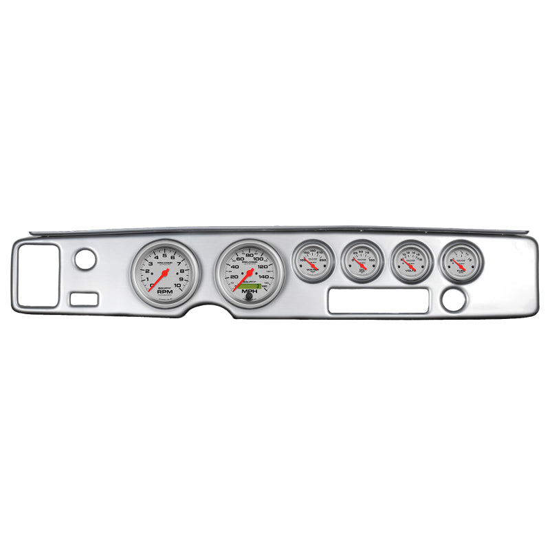 Autometer Ultra-Lite 70-81 Firebird Dash Kit 6pc Tach / MPH / Fuel / Oil / WTMP / Volt 7028-UL 7028-UL Photo - Primary