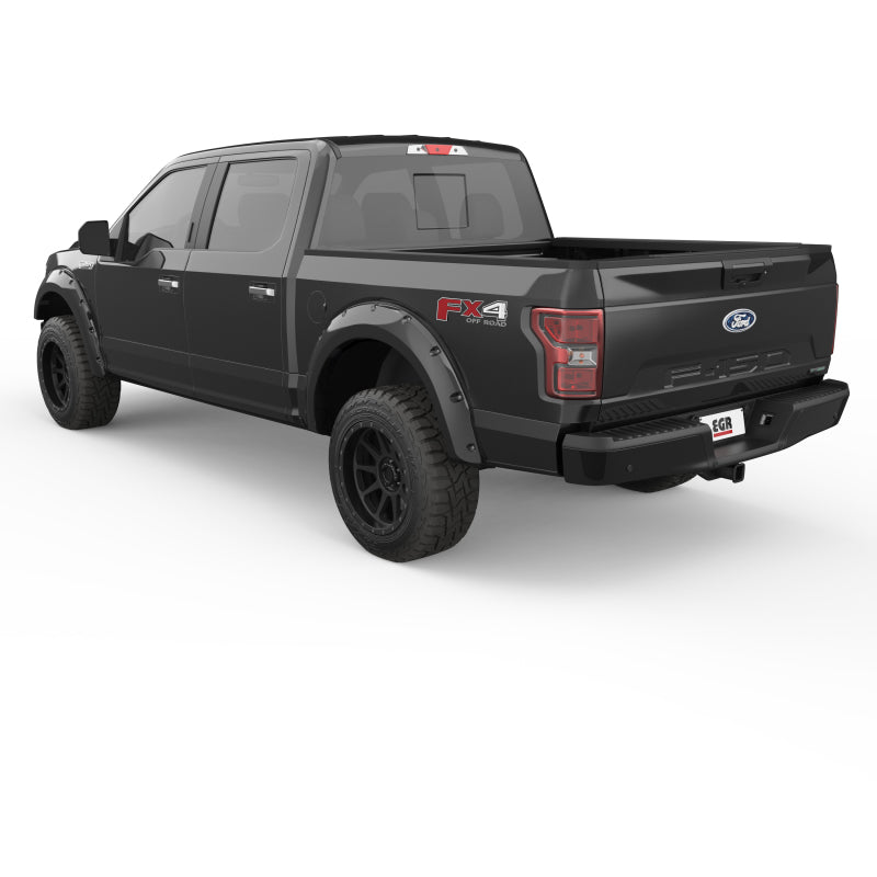 EGR 2018 Ford F150 Bolt-On Look Color Match Fender Flares - Set - Shadow Black 793574-G1 793574-G1 Photo - Mounted