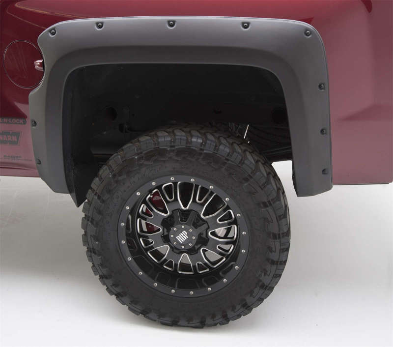 EGR 14+ Chev Silverado 5ft Bed Bolt-On Look Fender Flares - Set - Matte 791675 791675 Photo - Mounted
