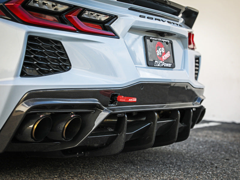 aFe 20-24 Chevrolet C8 Corvette Rear Tow Hook - Red 450-401015-R 450-401015-R Photo - Mounted