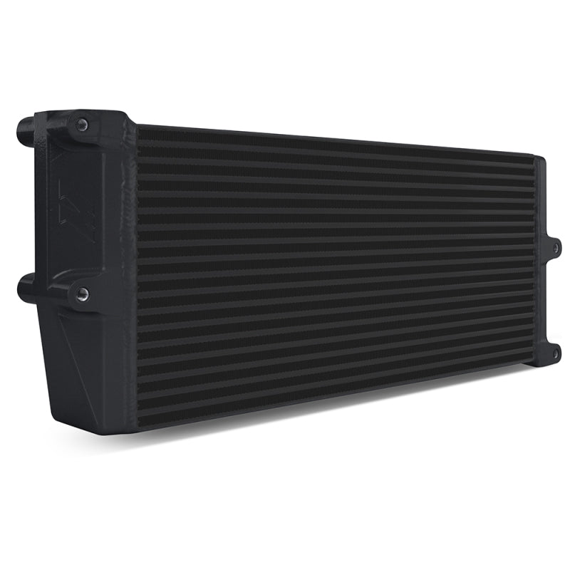 Mishimoto Heavy-Duty Oil Cooler - 17in. Opposite-Side Outlets - Black MMOC-OO-17BK MMOC-OO-17BK Photo - Primary