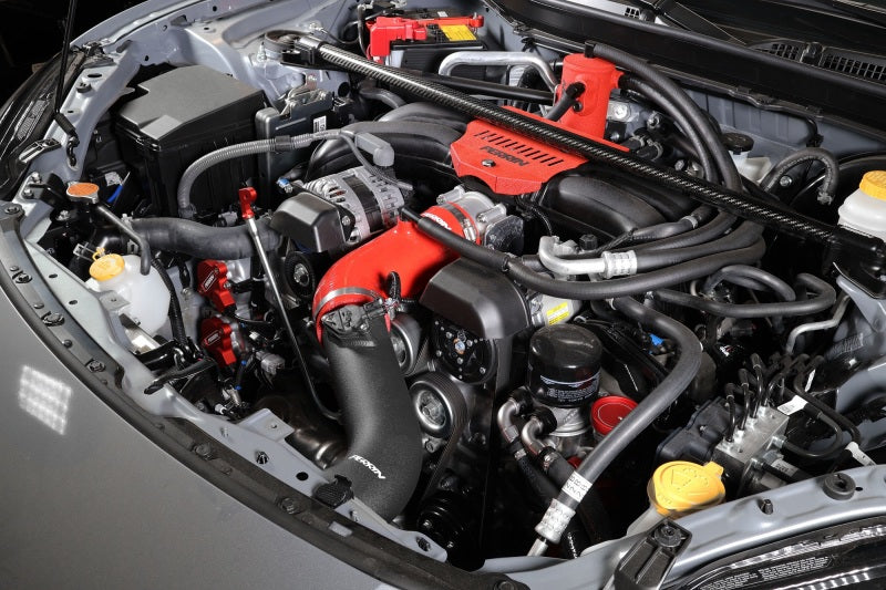 Perrin Performance Perrin 22-23 Subaru BRZ/Toyota GR86 Silicone Inlet Hose (3in. ID / SS Wire) - Red PSP-INT-432RD PSP-INT-432RD User 1