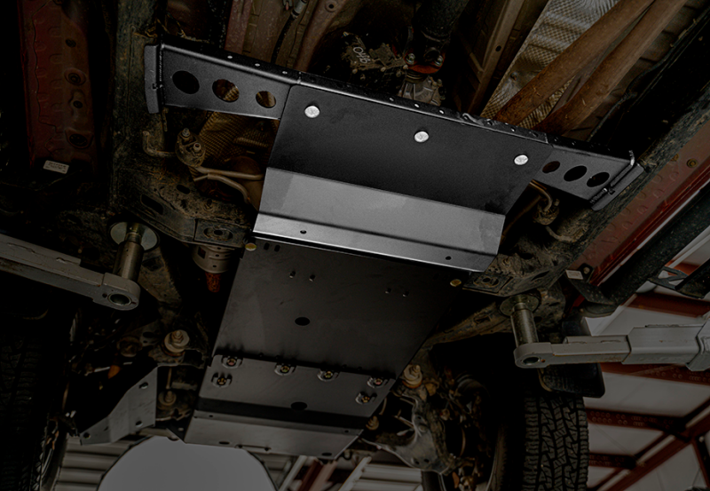 Cali Raised LED Cali Raised 16-23 Toyota Tacoma Transfer Case Skid Plate / Yes Manual Transmission / Aluminum / Raw CR3676 CR3676 Photo - Primary