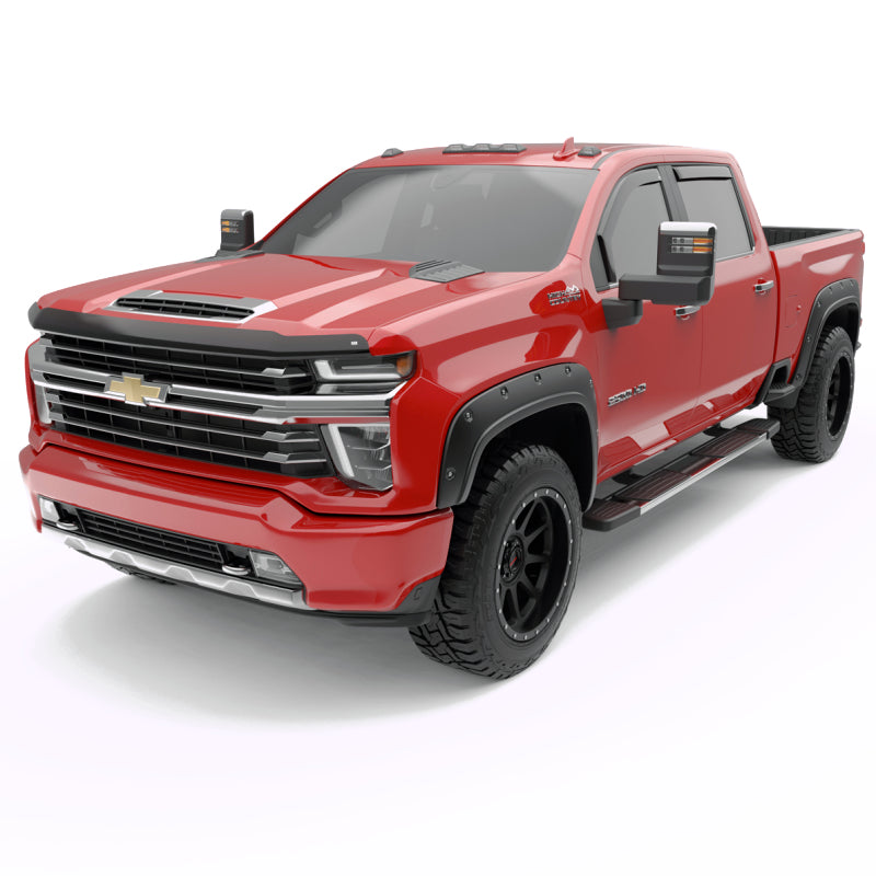 EGR 20-23 Chevrolet Silverado 2500 HD / 3500 HD Superguard Hood Shield (301885) - Matte Black 301885 301885 Photo - Close Up