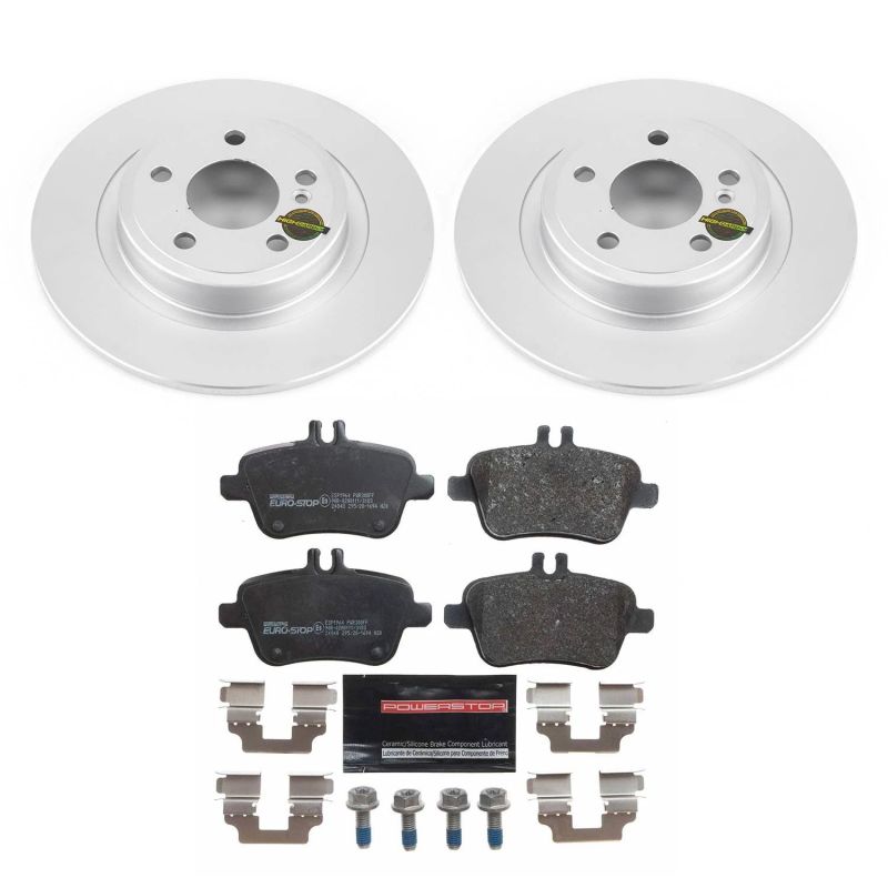 Power Stop 18-19 Mercedes-Benz SLC300 Rear Euro-Stop Brake Kit ESK6894 ESK6894 Photo - Primary