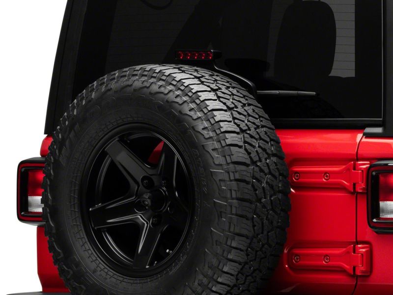 Raxiom 18-23 Jeep Wrangler JL Axial Series LED Third Brake Light- Red J142672-JL J142672-JL Photo - Close Up