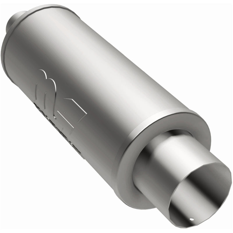 MagnaFlow 6" Round Center/Center Performance Muffler With Tip 14822 Photo - out of package