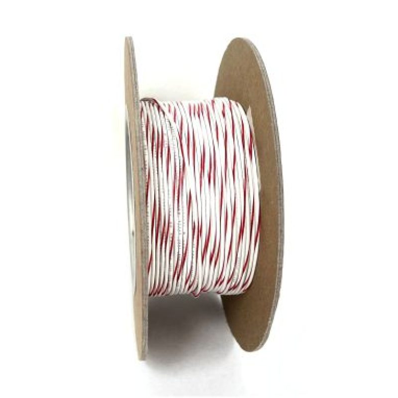 NAMZ OEM Color Primary Wire 100ft. Spool 20g - White/Red Stripe NWR-92-100-20 NWR-92-100-20 Photo - Primary