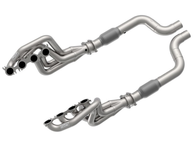 Kooks 2020 Mustang GT500 5.2L 2in x 3in SS Headers w/GREEN Catted Connection Pipe 1156H630 1156H630 Photo - Primary