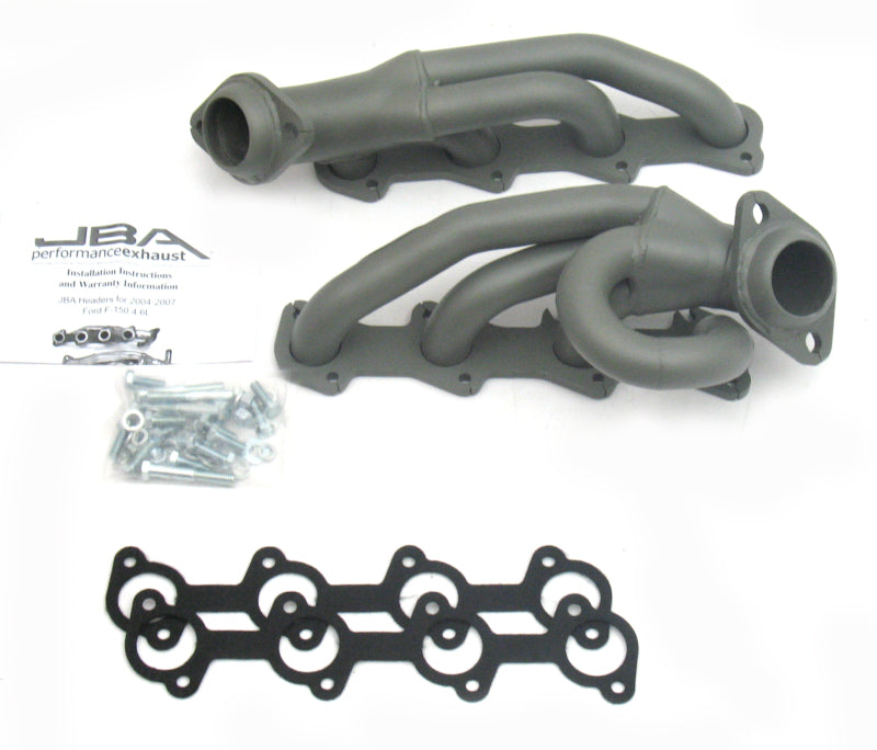 JBA 04-08 Ford F-150 4.6L 2V 1-1/2in Primary Ti Ctd Cat4Ward Header 1687SJT 1687SJT Photo - Primary