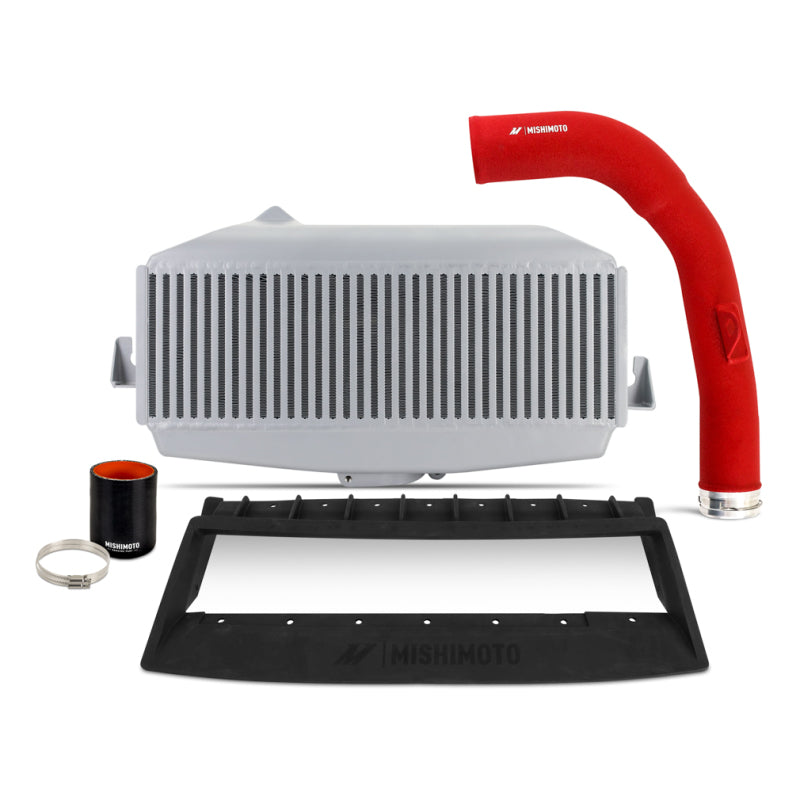 Mishimoto 22+ WRX TMIC Kit Silver Core Red Pipes MMTMIC-WRX-22KSLRD MMTMIC-WRX-22KSLRD Photo - Primary