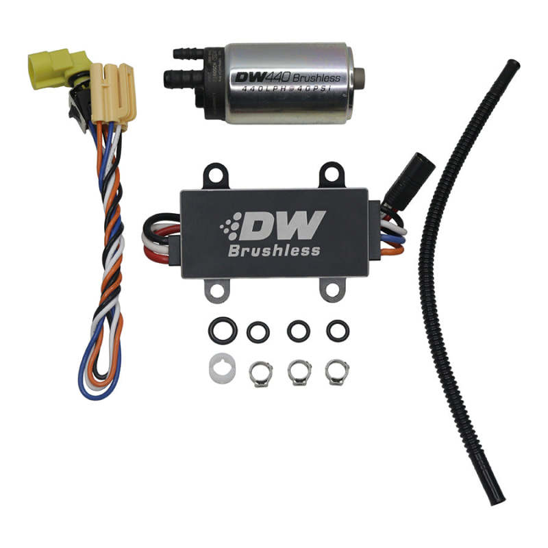 DeatschWerks DW440 440lph Brushless Fuel Pump w/+C102 Controller w/ Install Kit 14-19 Chevy Corvette 9-442-C102-0911 9-442-C102-0911 Photo - Primary