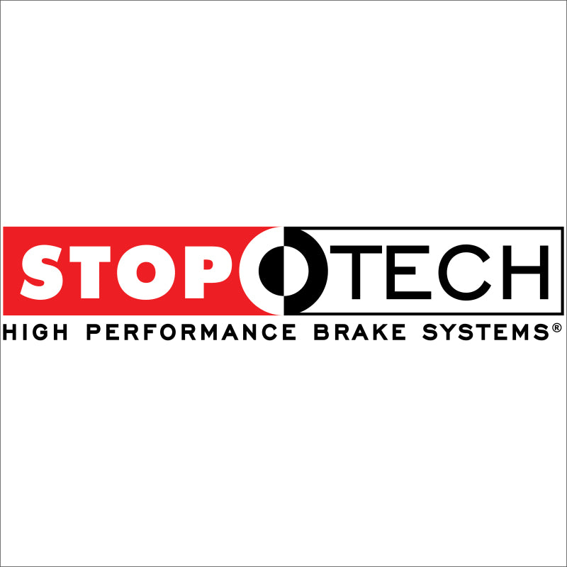 Stoptech 94-96 Ferrari F355 Berlinett Front BBK - ST-40 Caliper Yellow / 2pc Drilled 355x32mm Rotor 83.305.4700.83 83.305.4700.83 Logo Image