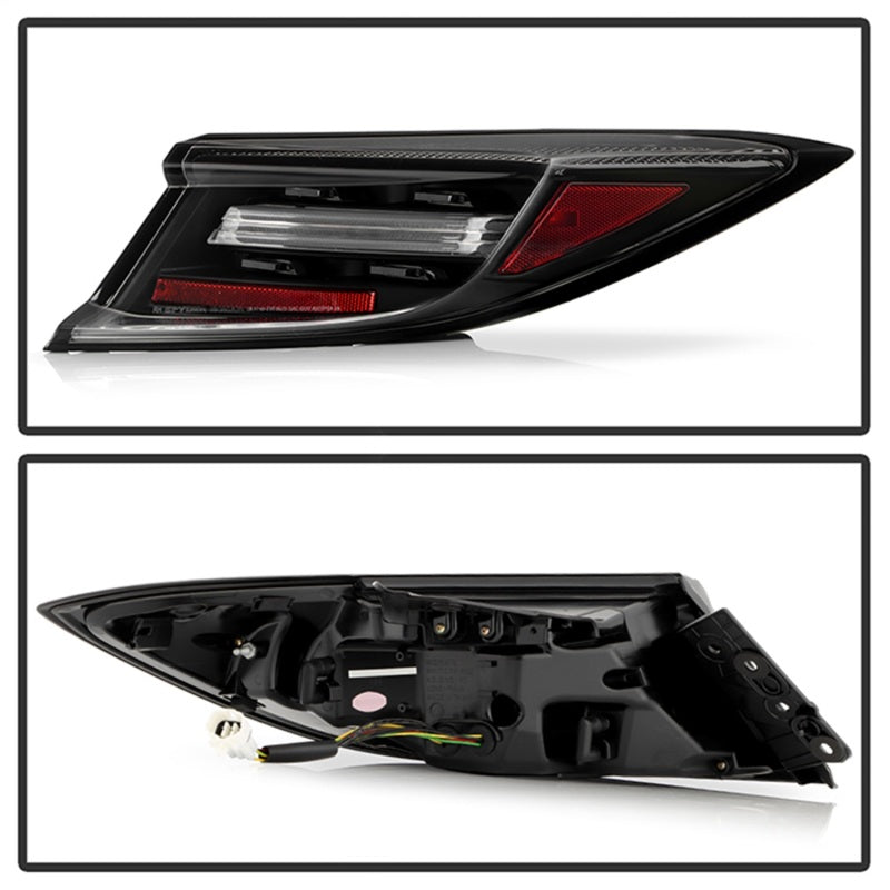 SPYDER Apex 22-24 Toyota GR86/BRZ Full LED Tail Lights - Black (ALT-YD-TGR8622-SEQGR-BK) 5088918 5088918 Photo - Unmounted