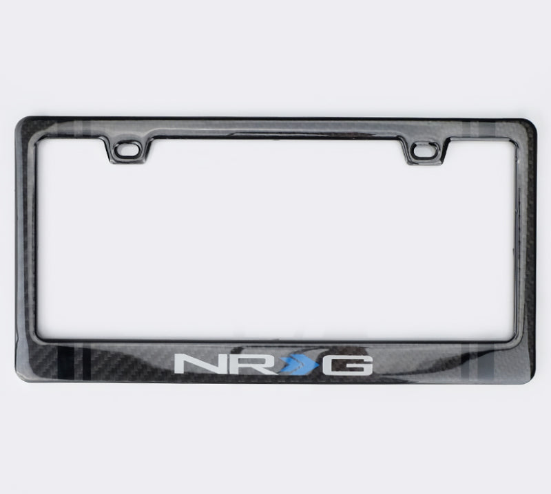 NRG Carbon License Plate Frame/ Fiber Poly Dip Finish Wet w/ NRG Logo CARB-P200NRG CARB-P200NRG Photo - Primary