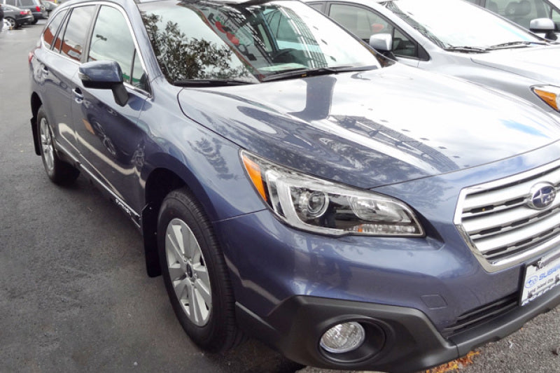 Rally Armor 2015+ Subaru Outback Mud flap Silver Logo MF36-UR-BLK/SIL User 1