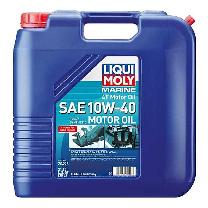 LIQUI MOLY 20L Marine 4T Motor Oil SAE 10W40 20496 20496 User 1