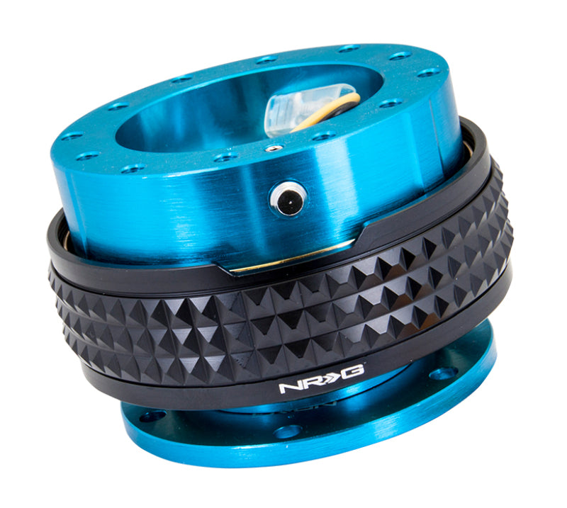 NRG Quick Release Kit - Pyramid Edition - New Blue Body / Black Pyramid Ring SRK-210NB/BK SRK-210NB/BK Photo - Primary