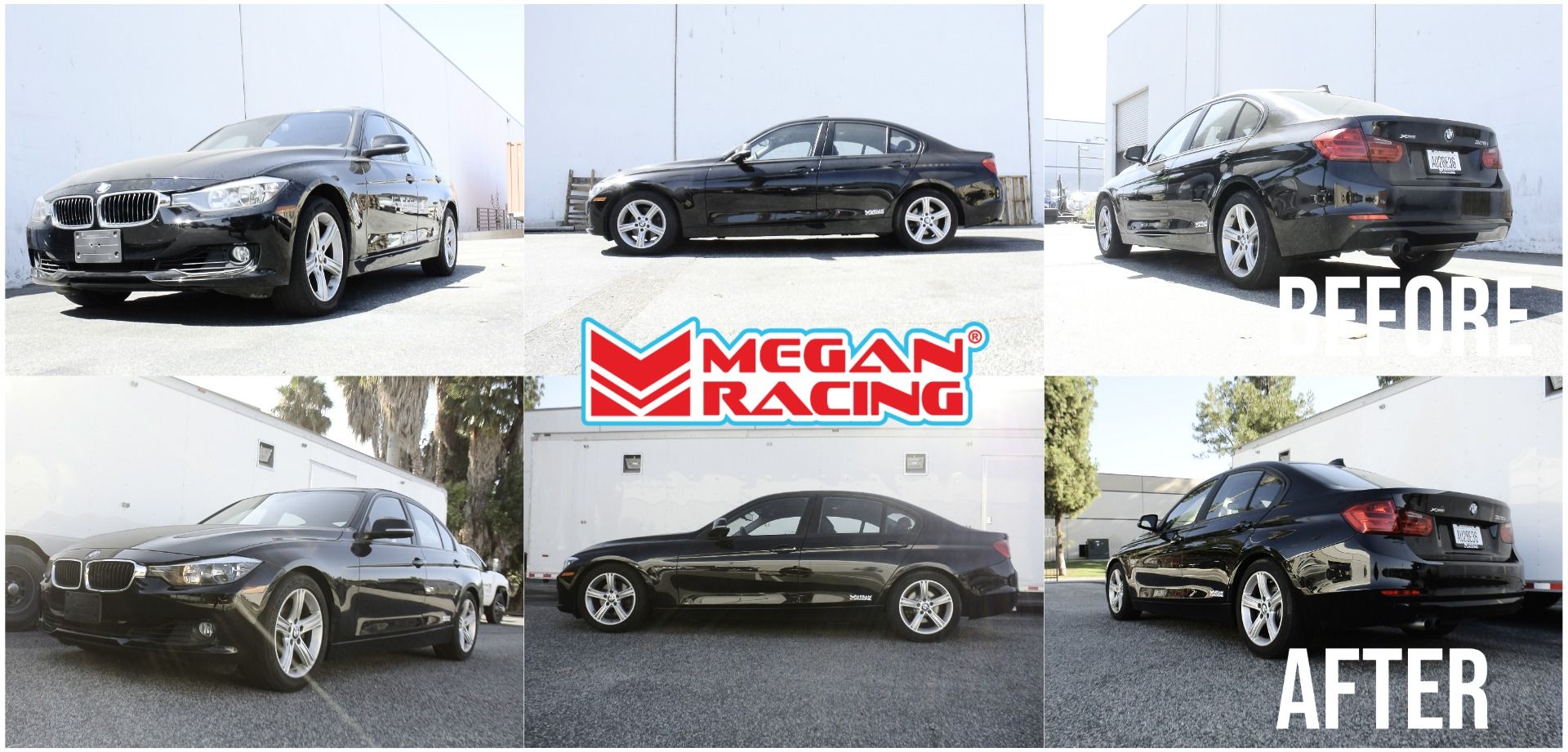 Megan Racing Lowering Springs for BMW F30 3 Series 328i 335i 2012-2018 (Excludes AWD, M3)