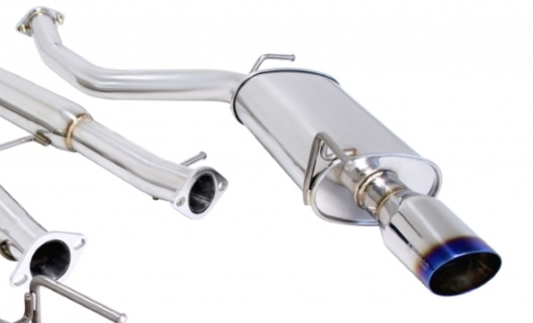 Megan Racing Cat Back Exhaust Midpipe for Infiniti G37 4-Door (2009+) - 3" Piping, T-304 Stainless Steel