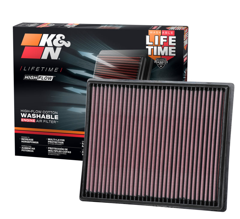 K&N Engineering K&N 20-21 Nissan Frontier 3.8L V6 Replacement Air Filter 33-5116 33-5116 Photo - out of package