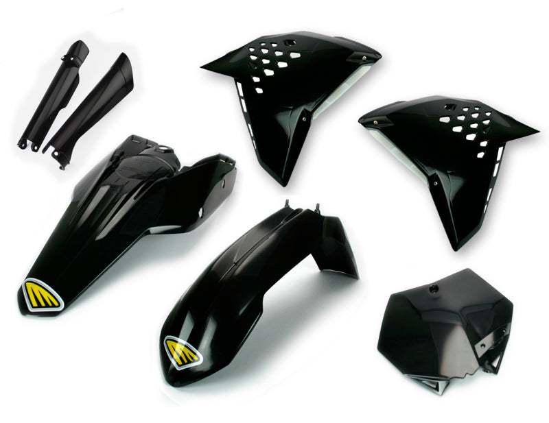 Cycra 07-11 KTM 125-505 SX/XC/SX-F/XC-F/XC-W/XCF-W/EXC-F Powerflow Body Kit Black 1CYC-9306-12 1CYC-9306-12 Photo - Primary